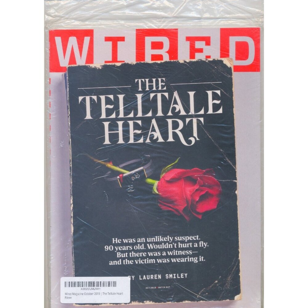 Wired Magazine October 2019 features "The Telltale Heart" by Lauren Smiley
